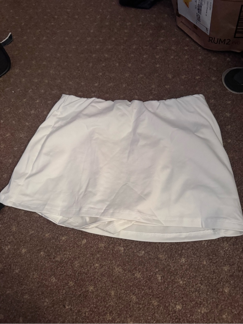 Women’s White Athletic Skort - Comfortable Activewear
